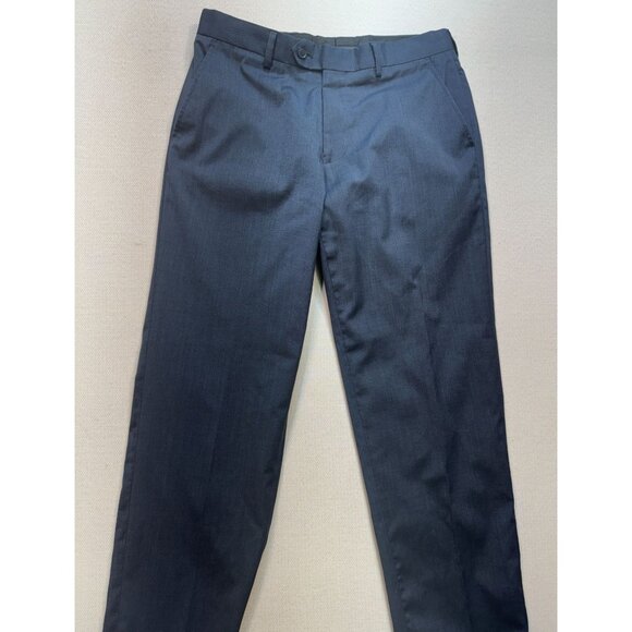 Combatant Gentlemen Mens Dress Pants Size 30x32 Black Wool Blend Formal Trousers - Picture 8 of 12